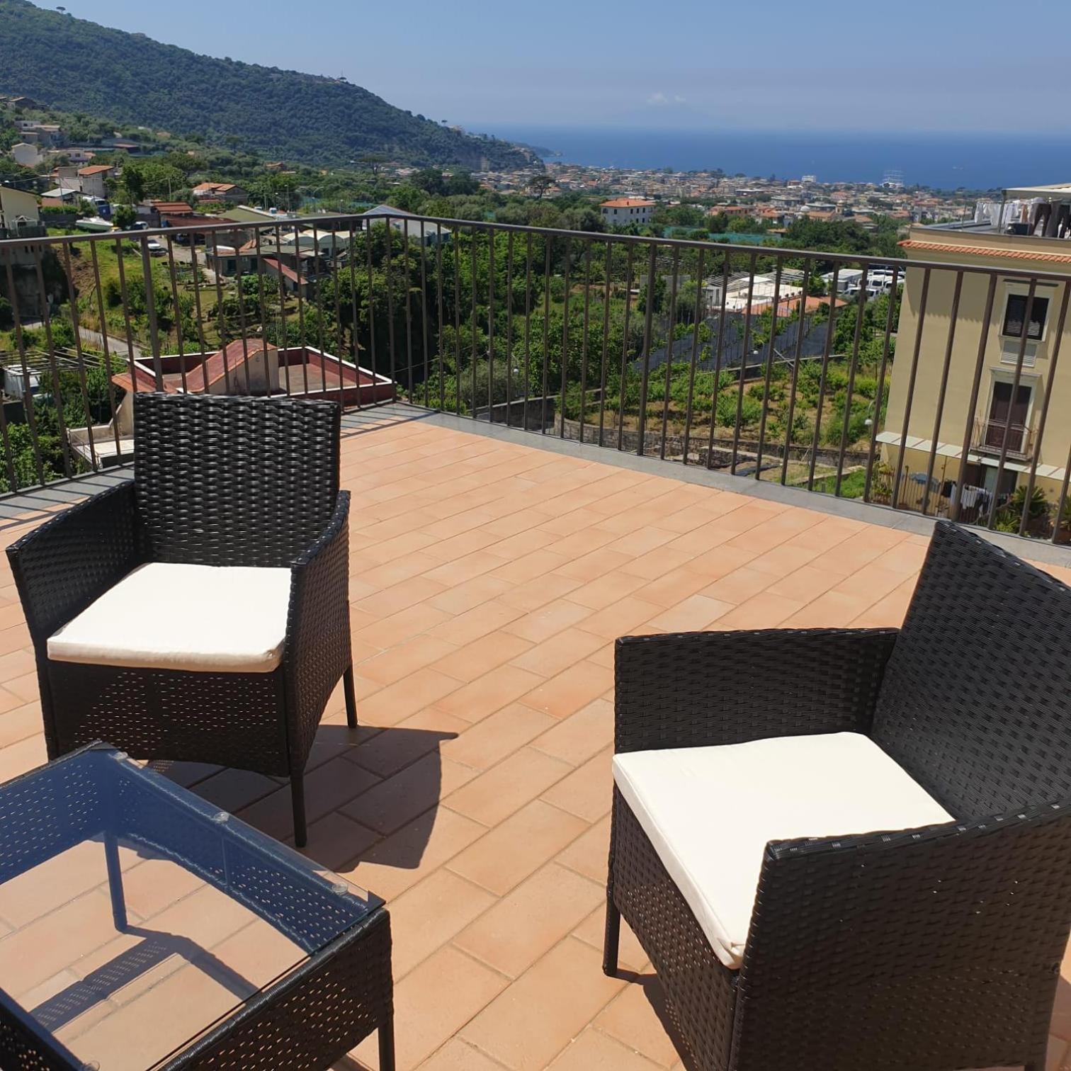 La Finestra Sul Mare Sorrento Villa Piano di Sorrento Exterior photo